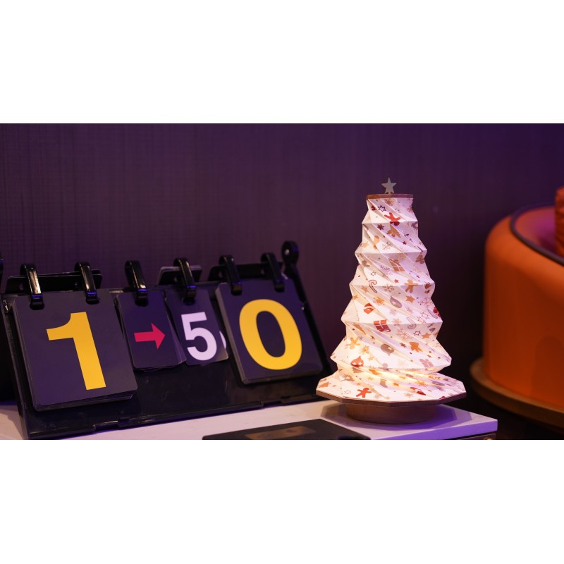 USB Charging Dimmable Tabletop Led Xmas Tree Lights Modern
