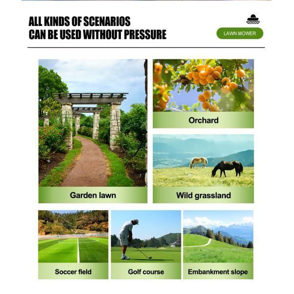 US Spot CE EPA Zero-turn Lawn Mower Heavy Duty Garden Maintenance Machine for Farm Villa Mowers