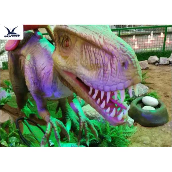 Moving Large Ride On Dinosaur 4 Meters Long For Outdoor / Indoor Amusement Facility
