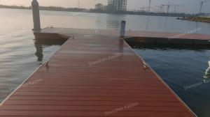 Buy cheap Marine Aluminum Floating Dock Stable Movable Boating Floating Pontoon Jetty product
