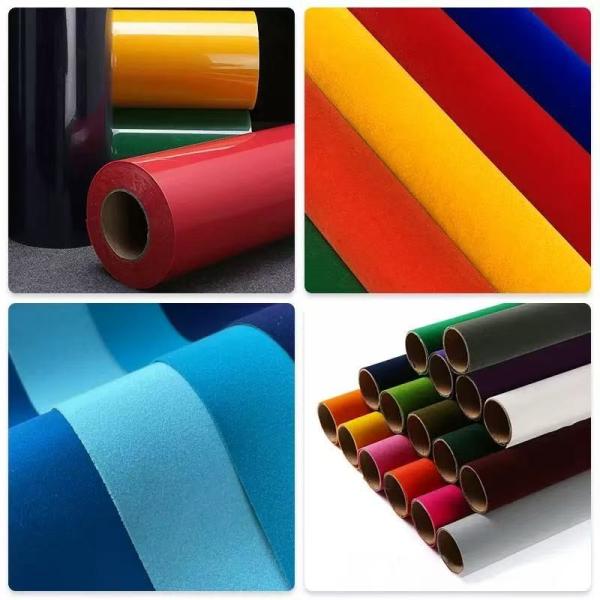 Clothing Custom Flocking Logo Soft Flock Vinyl Heat Transfer