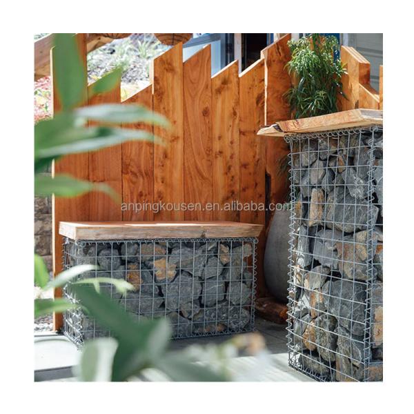 4x4x1 Galvanized Welded Wire Mesh Gabion Basket/Gabion Box with Hot Dipped Galvanized