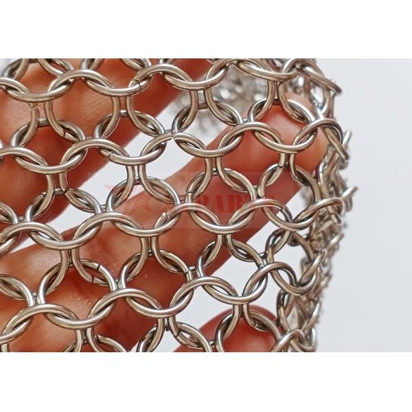 10mm Chainmail Stainless Steel Curtains For Office Room Divider