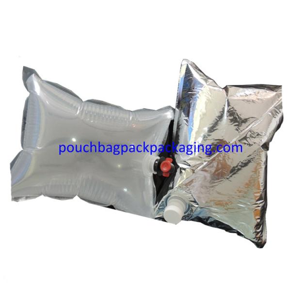 Hot sale spout Pouch bag, Bib Bag with Spout Dispenser for wine and water 3 L 100 oz