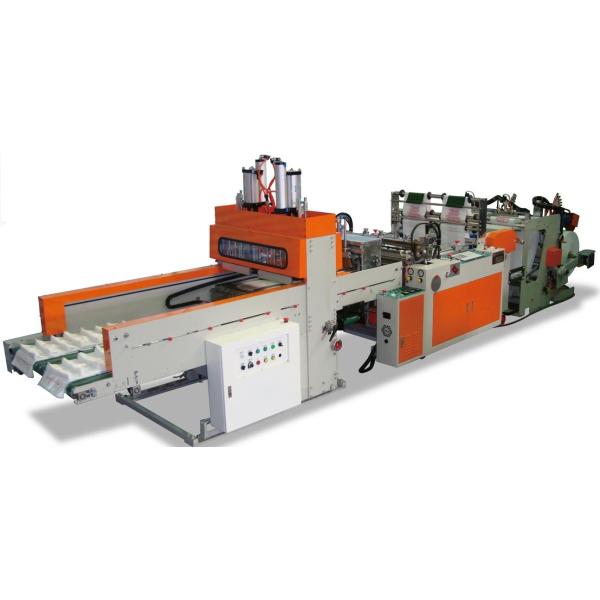 Air Inflation Automatic Bag Making Machine 150 Parts Per Min Stand TFT Data Displaying