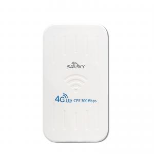 Buy cheap IP Camera Network 4G POE Router Outside IP54 300mbps 4G EU ASIA Wide Band Compatible product