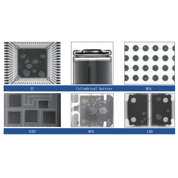 CNC Auto Batch Inspection BGA Editmode X-ray AX9100 UNICOMP Electronics PCBA Processing Inspection System
