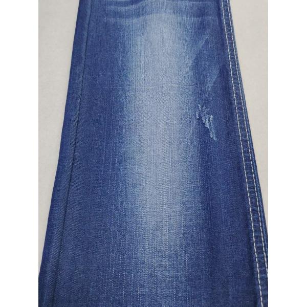 6.8oz Light Weight Twill Style Stretch Denim Fabric 69/71'' Full Width For Summer Jeans
