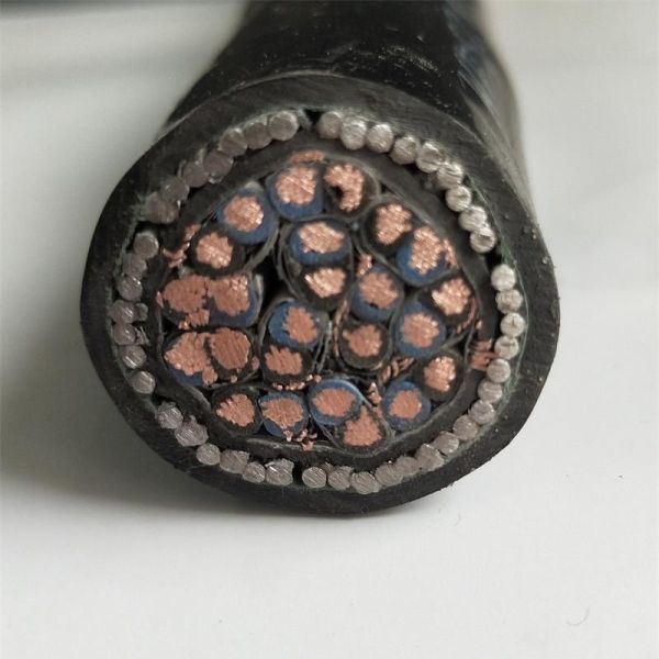 Multipair Shielded Instrument Cable XLPE PVC SWA Armored Cable For Industrial Control
