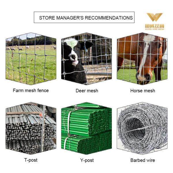 Hinge Joint Fence With Free Samples 50m-100m Length And 3ft - 8ft Height