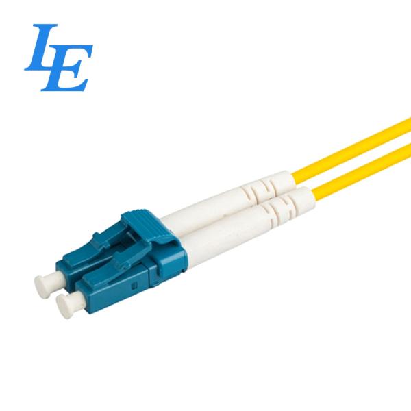 APC LC / LC Duplex LSZH Jacket Fiber Patch Cord