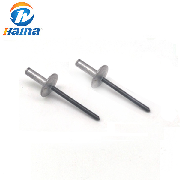 DIN7337 Flat Head Closed End Stainless Steel Aluminum Blind Rivets