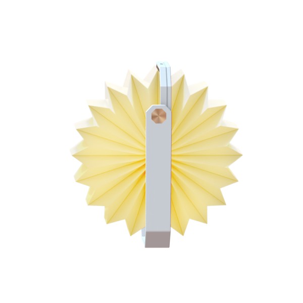 Foldable Plastic Paper Accordion Light For Camping Tent 700mAh 3.7V