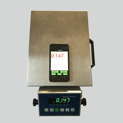 Bright Green LED Display Bluetooth Electronic Steel Structure Platform Scale with RS232 Output