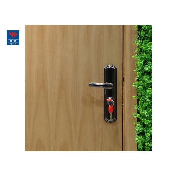 Home Hotel School 30 60 90 Mins Safety Fire Proof Single Leaf Oak Wooden Door