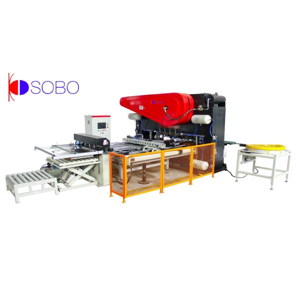 Punch Press Round Tin Can Making Machine Multi Channel 380V For Food Fish