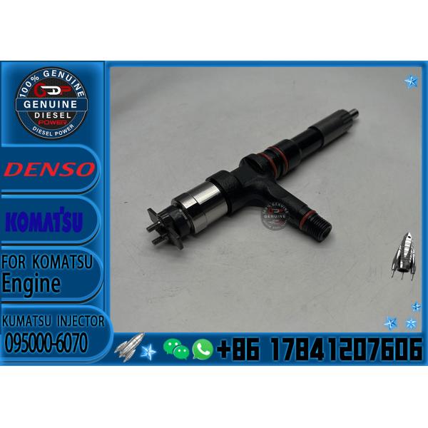 Diesel Common Rail Injector 095000-6070 For KOMATSU PC350-7 PC400-7 6251-11-3100