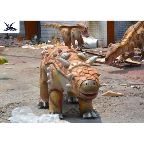 Amusement Pack Large Ride On Dinosaur For Kids Playing Moving 6 Hours Battery Endurance