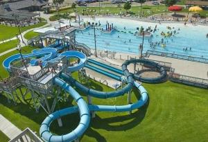 Buy cheap Water Play Outdoor Fiberglass Swimming Games Pool Slides Aqua Park Equipment For Kids product