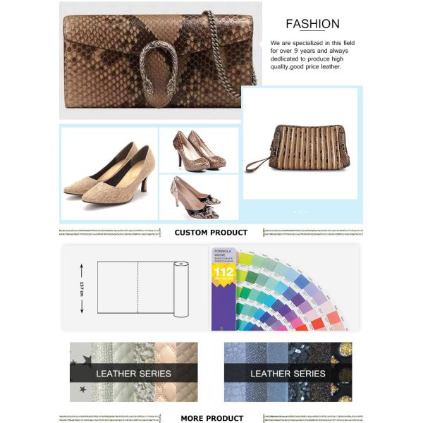 New Collection Faux Suede Furnishing Fabrics Leather
