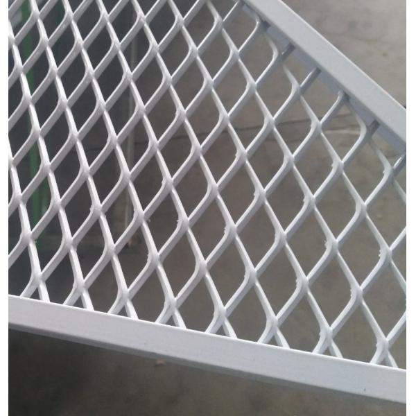 Diamond Metal Expanding Wire Mesh 1 - 3mm Thickness Corrosion Resistant
