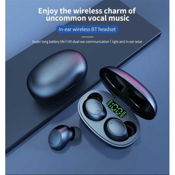 40H Battery Hifi Wireless Bluetooth Stereo Earbud For Music Sports Gaming