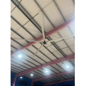Buy cheap OEM/ODM 2.5m And 3.8m Pmsm Ceiling Fan For Fitness Center Remote Control product