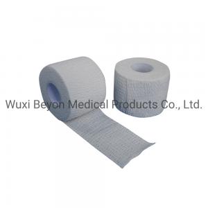 China Elastic Adhesive Dressing Plaster White Cotton Weightlifting Tape Hand Protection on sale