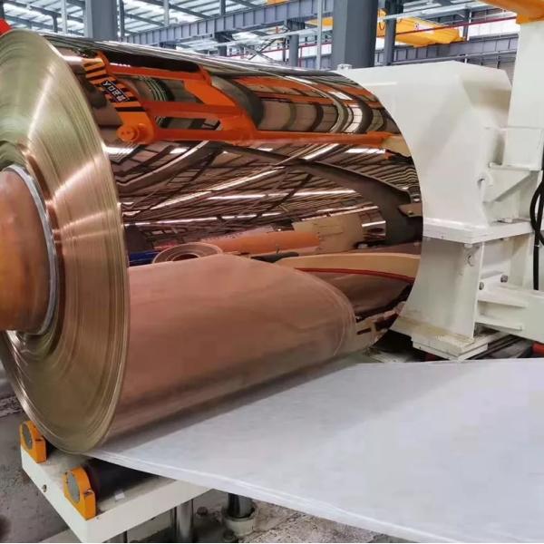 Cold Rolled SS Gold Mirror Sheet