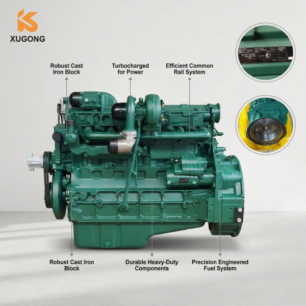 Factory OEM Quality EC290 D7D Diesel Engine Excavator Engine Assy