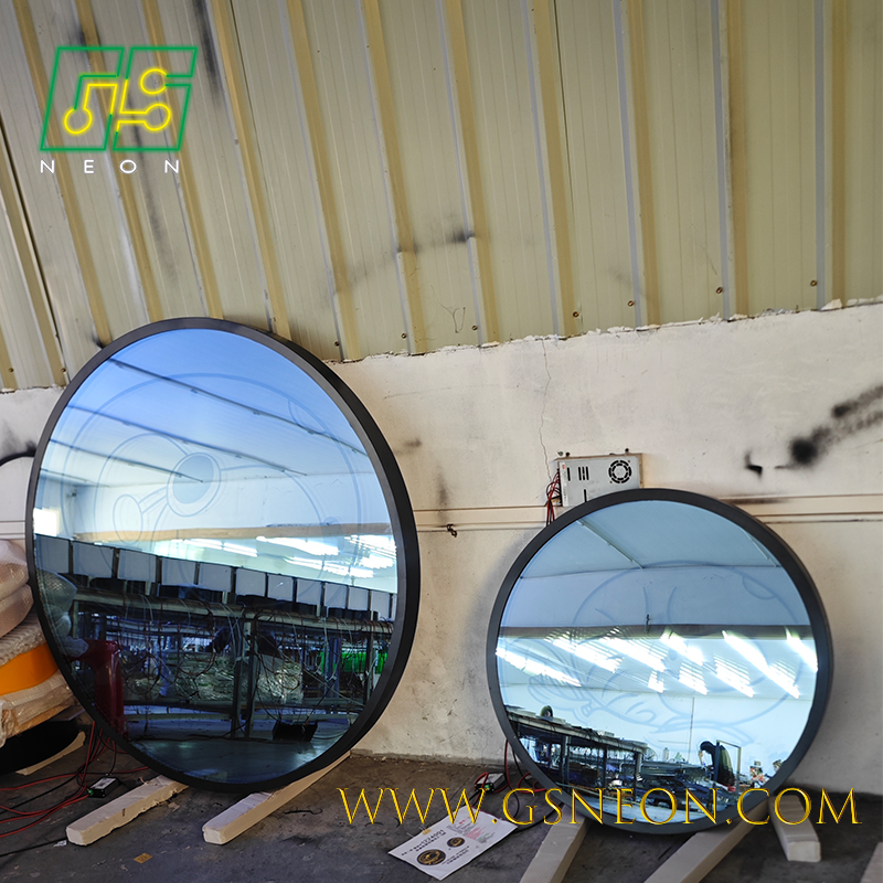 Custom 3D Mirror Light Box SMD2835 LED Infinity Mirror Signs