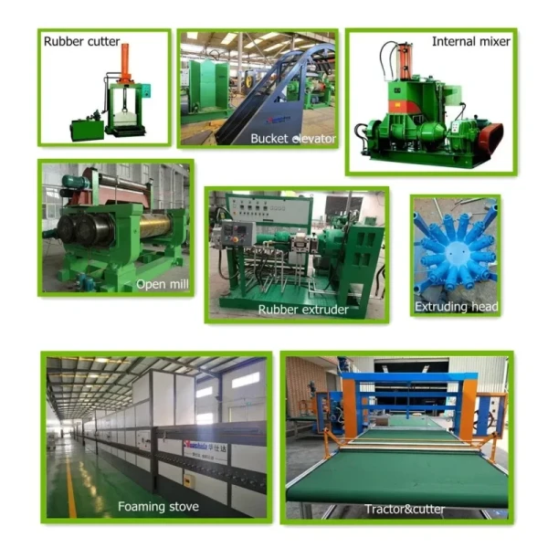 Automatic NBR Foam Making Machine with High Efficiency for Thermal Insulation Rubber Foam Production Line