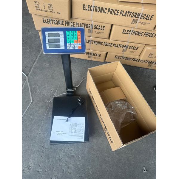 Stainless Steel Pocket Scale 300kg Capacity 10g Accuracy Weighing Platform OEM Customized with Weight Measuring Function