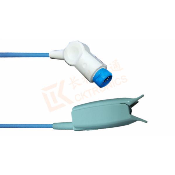 10 Pin Reusable Adult Finger Clip SPO2 Probe Sensor Nihon Kohden