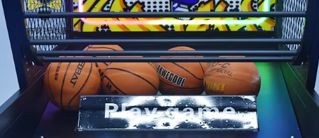 Street Basketball Arcade Coin Operated Basketball Shooting Machine Simulation Game