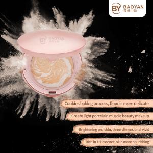 Buy cheap Mineral Makeup Baked Powder , Multi Color Face Natural Highlighter Makeup product