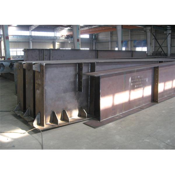 Hot Rolled / Welded Galvanized Steel Beams H Section Steel Structure Girder Column