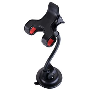 Buy cheap Gooseneck Double Clamp Car Dashboard Phone Mount 3.2inch Width product