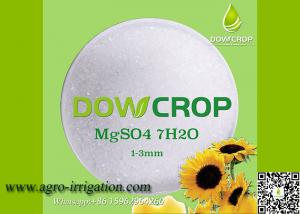 China DOWCROP HIGH QUALITY 100% WATER SOLUBLE HEPTA SULPHATE MAGNESIUM 99.5% WHITE 1-3MM CRYSTAL MICRO NUTRIENTS FERTILIZER on sale