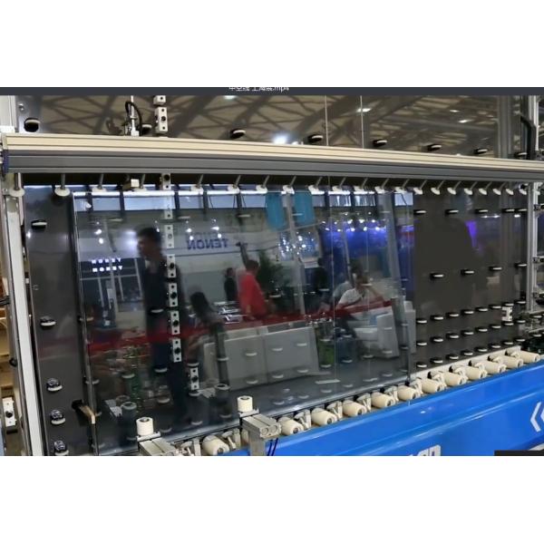 SCHNEIDER PLC Control Insulating Glass Machine For Double Glazing , Triple Glazing