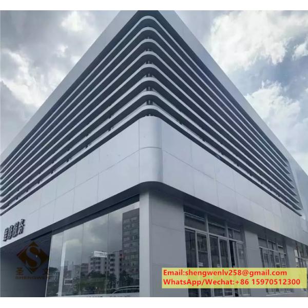 Metal aluminum facade aluminum panels for building facade customized metal sheet 3mm