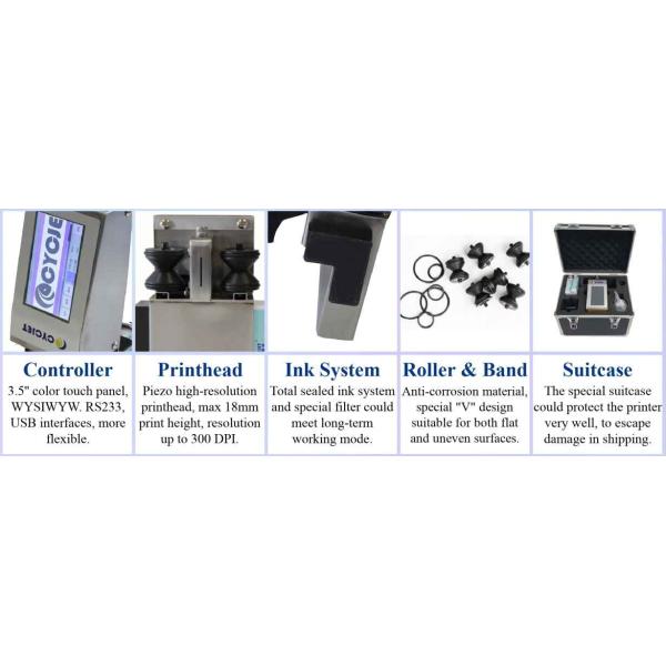 High Resolution Handheld Inkjet Printer ALT360Pro Portable Hand Jet Printer