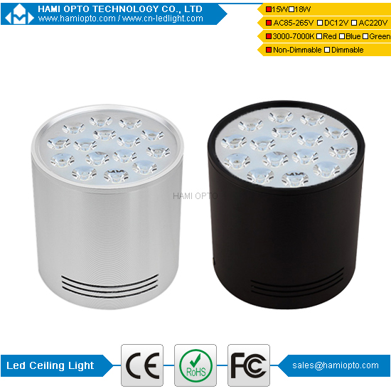 surface mounted led ceiling down light 15W