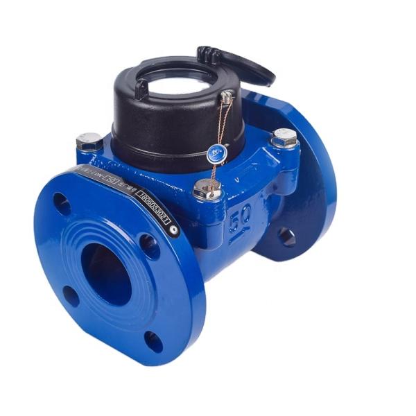 DN50 to DN300 Dry Type Flange Connection Woltman Turbine Water Meter