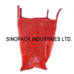 China 1.5ton open top PP Ventilated bulk bags for onion garlic potato vegetables on sale