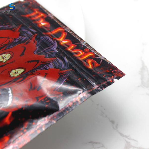 Hologram 3.5g Bag Weed Packaging For Flower Odor Proof