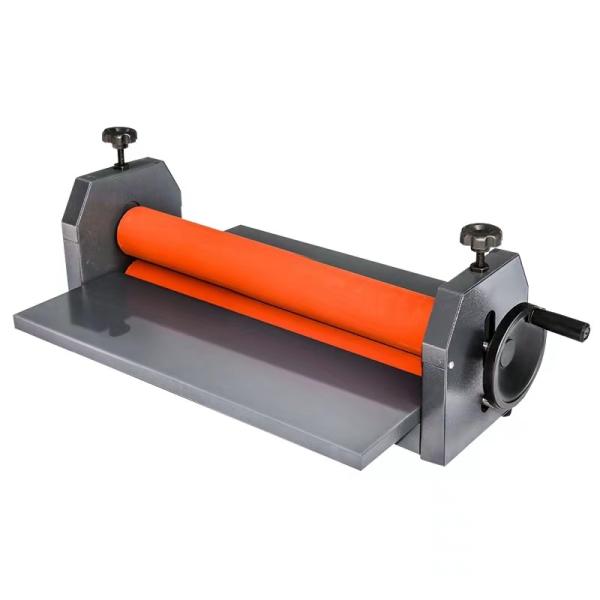 1300mm Manual Cold Film Lamination Machine with Rubber Rollers Cold Roll Laminator