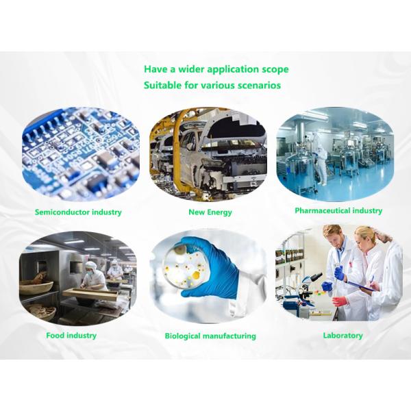 Industrial-grade and highly powerful FFU air filter unit, with galvanized outer frame, and customizable size