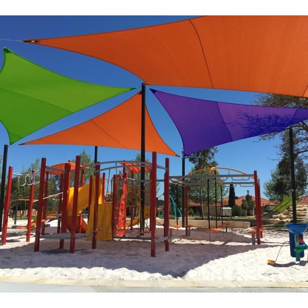 Wholesale -Resistant Sun Shade Sails Outdoor Patio Garden with Hardware Kit of Sunsail