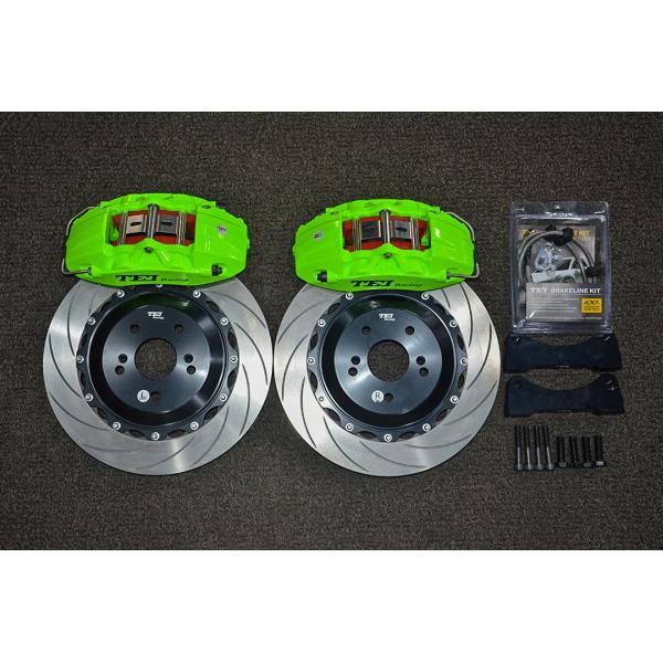 BBK Kit 4 Piston Caliper Big Brake Kit For Honda Civic Front Wheel